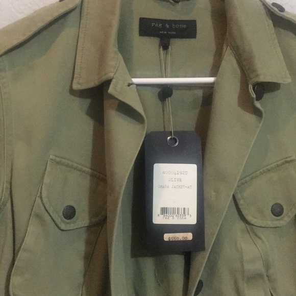 NWT rag and bone olive jacket ! - Picture 7 of 7